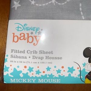 Disney fitted crib sheet